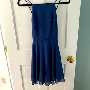 Navy lulus dress